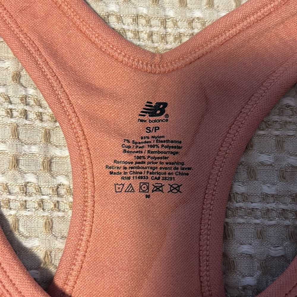 NEW BALANCE Ribbed Sports Bra - Picture 2 of 5